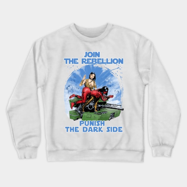 Join the rebellion Crewneck Sweatshirt by Hellustrations